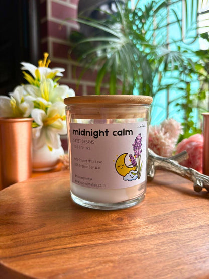 Midnight Calm - Lavender | Luxe Collection Scented Candle | Luxury Home Décor & Gifting