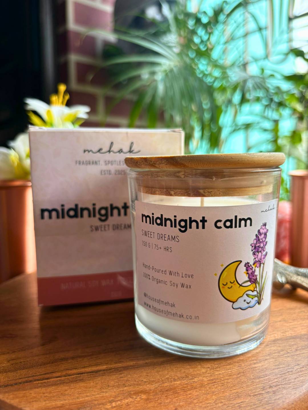 Midnight Calm - Lavender | Luxe Collection Scented Candle | Luxury Home Décor & Gifting