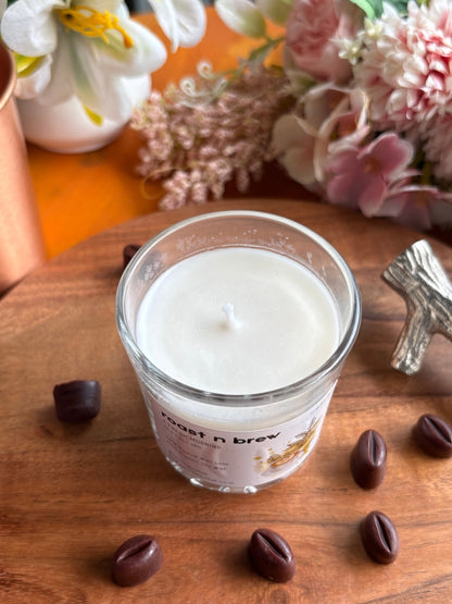Roast N Brew - Coffee  | Shot Glass Scented Candle | Luxury Home Décor & Gifting