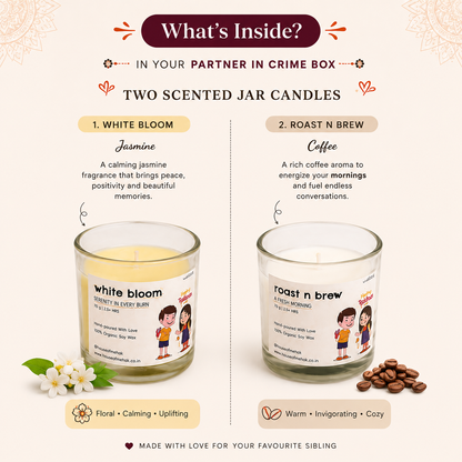The Partner In Crime - Rakhi Hamper | Perfect Rakhi Gift For Your Brother and Sister
