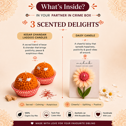 The Partner In Crime - Rakhi Hamper | Perfect Rakhi Gift For Your Brother and Sister