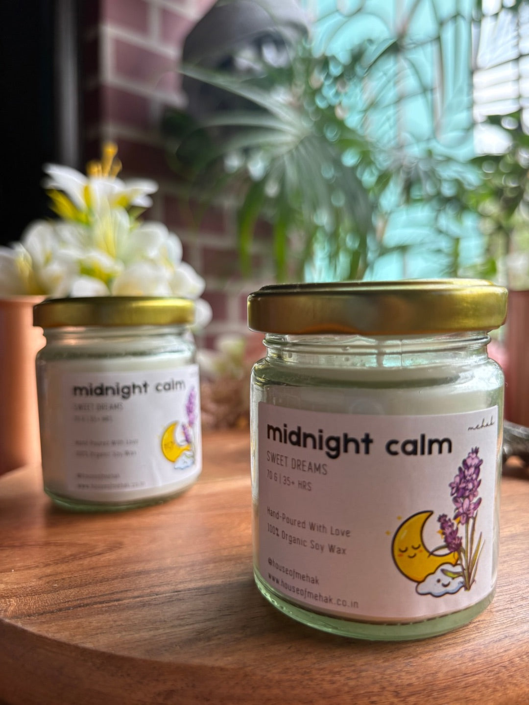 Midnight Calm - Lavender  | Shot Glass Scented Candle | Luxury Home Décor & Gifting