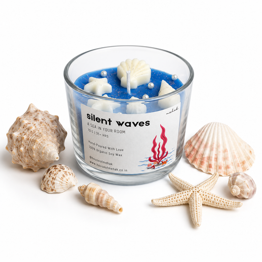 Beach In A Jar - Ocean Breeze | Designer Scented Candle | Luxury Home Décor & Gifting