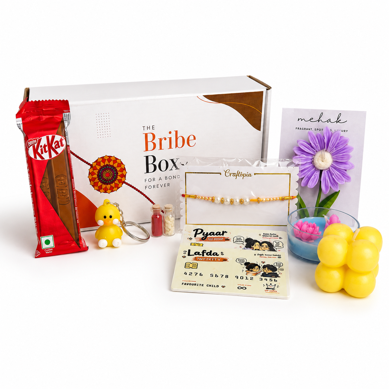 The Bribe Box - Rakhi Hamper | Perfect Rakhi Gift For Your Brother and Sister
