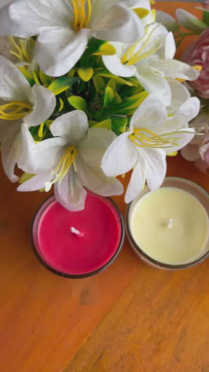 Shades Of Summer | Scented Candles - Set of 3 | Aesthetic Home Décor & Gifting